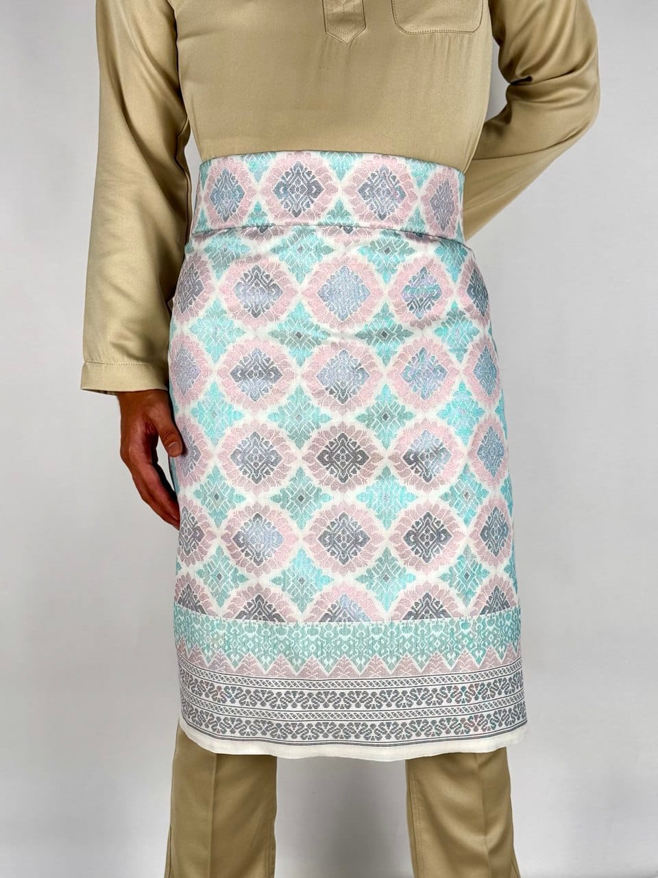 WHITE SILVER - Soft Blue Pink l Elegance 15