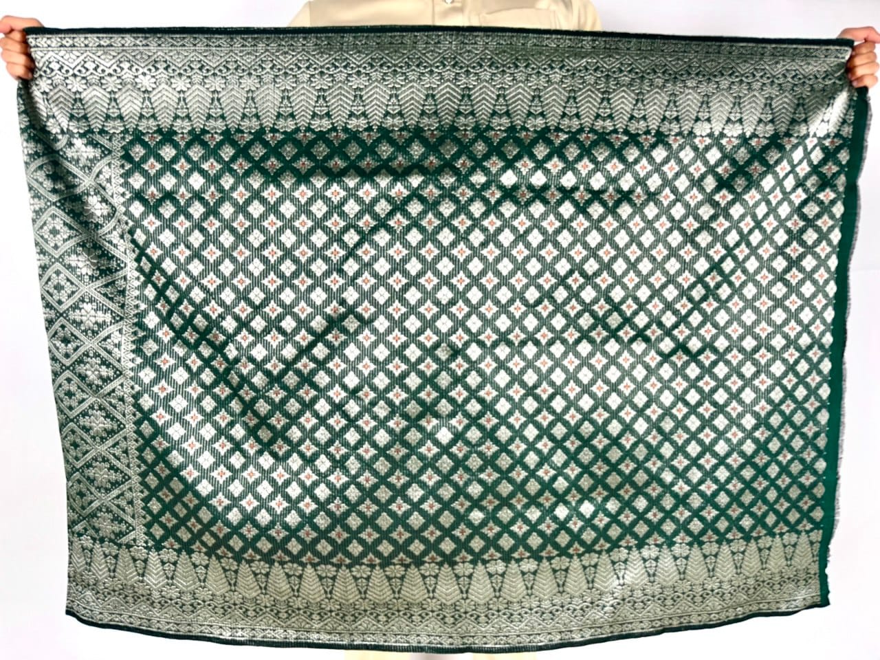 DARK GREEN STRIPE - Gold Silver l Tabur Premium 04 - Image 2
